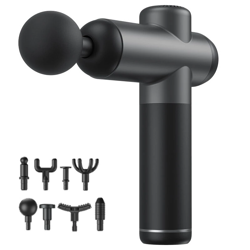 (image for) KONKA A8 Massage Gun 99 Speed Levels Adjustable 8 Massager Heads 1800mAh Professional Fascia Gun Muscle Relaxation