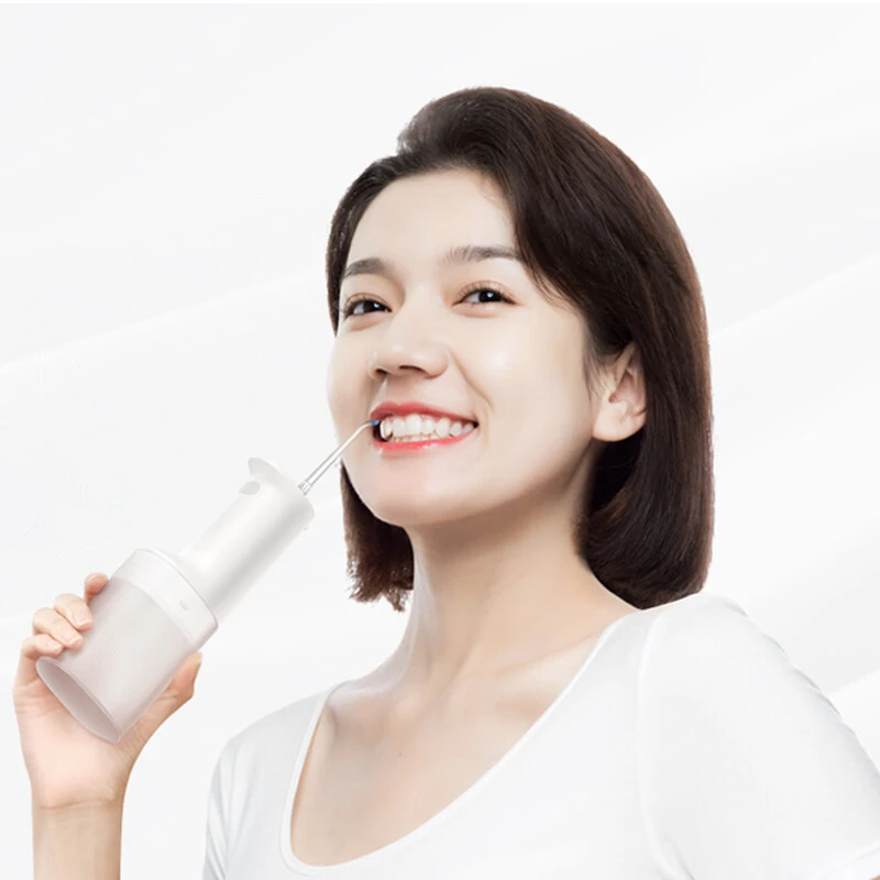 (image for) XIAOMI Mijia Electric Water Flosser 2 Microbubble Oral Irrigator With 200ML Water Tank IPX7 Waterproof 3 Modes